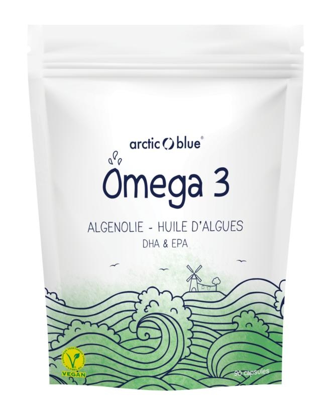 Arctic Blue Omega 3 Algenöl EPA & DHA (90 Caps)