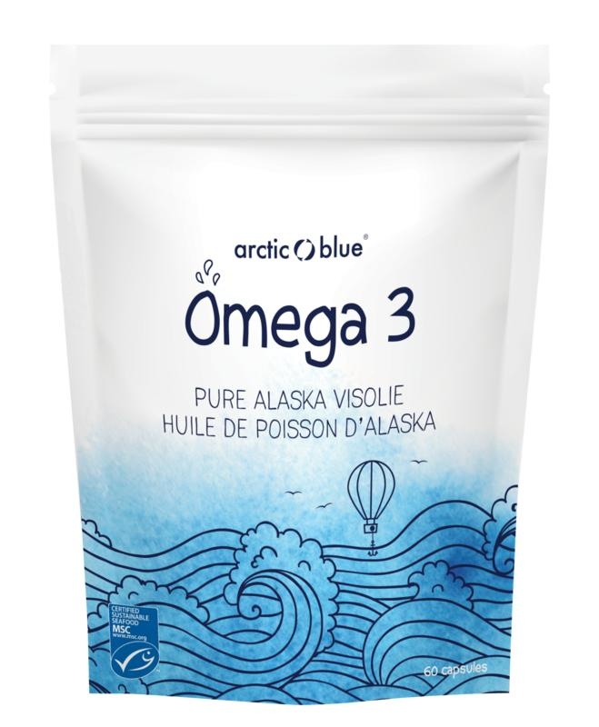 Arctic Blue Arctic Blue Reines Alaska MSC Fischöl (60 Caps)