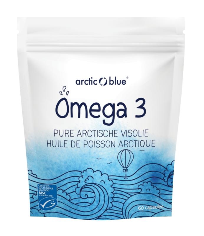 Arctic Blue Reines arktisches Fischöl MSC (60 Caps)