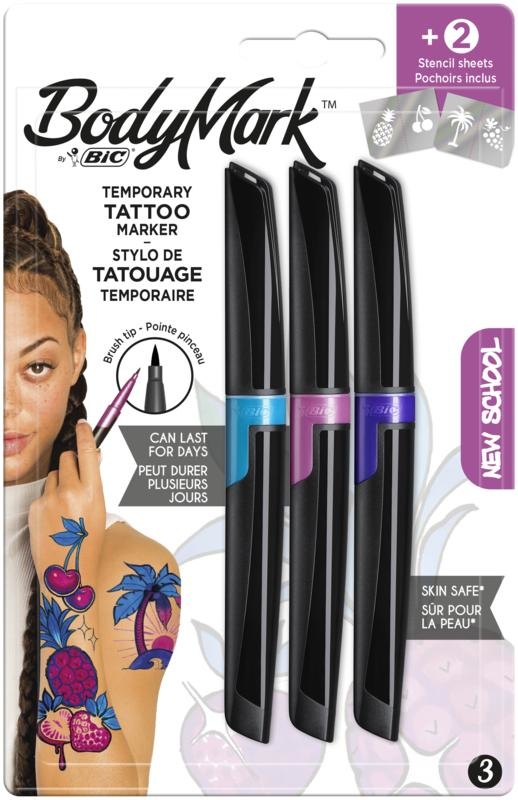 BIC Tattoomarker neu 3+2 (1 Set)