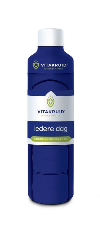 Vitakruid Wasserflasche mit Pillendose 375Ml (375Ml)