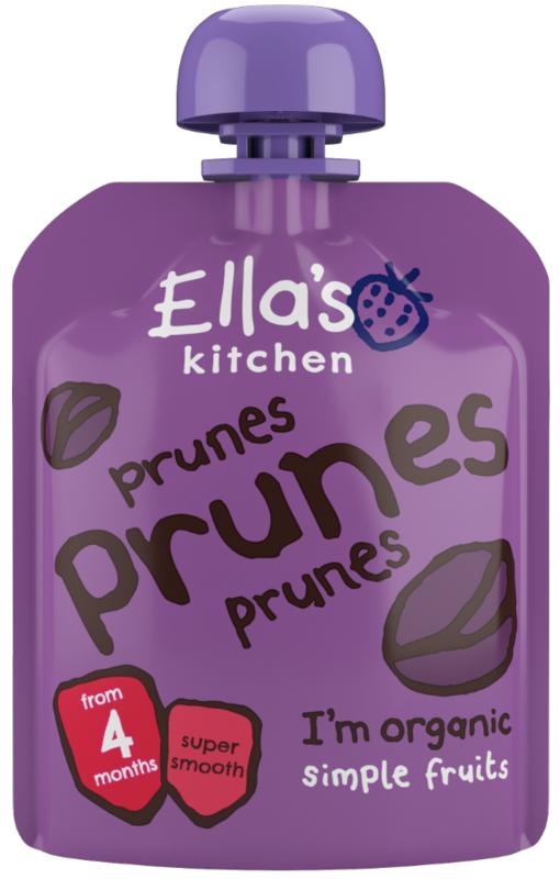 Ella's Kitchen Pflaumen-Squeeze-Beutel 4+ Monate Bio (70 gr)