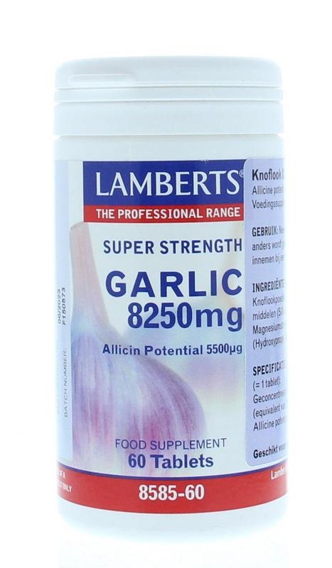 Lamberts Lamberts Knoblauch (Knoblauch) 8250 mg (60 Tabletten)