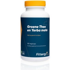 Fittergy Grüner Tee und Yerba Mate (120 Kapseln)