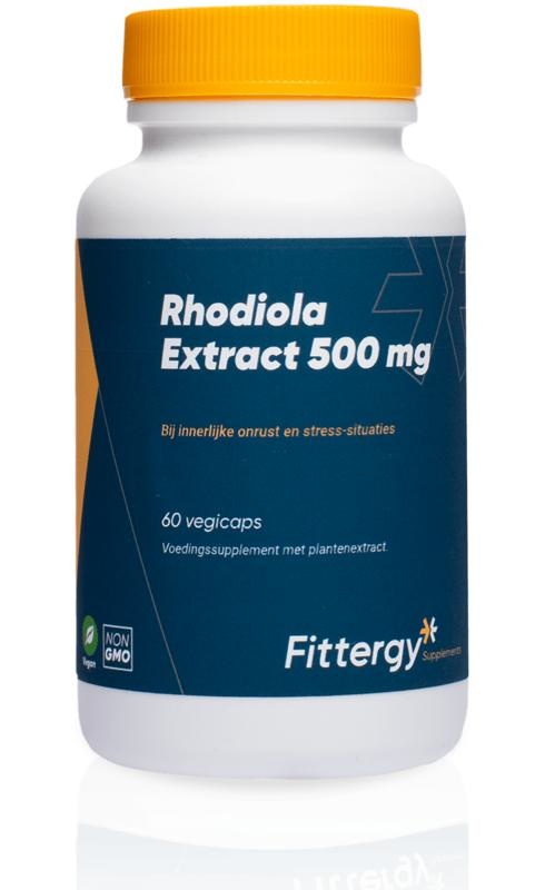 Fittergy Fittergy Rhodiola 500 mg (60 Kapseln)