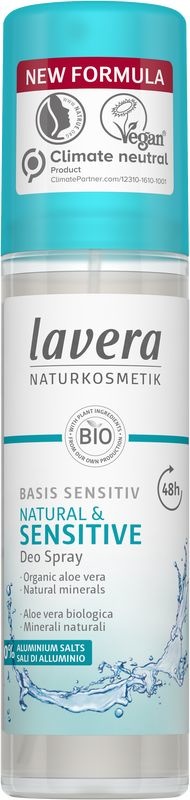 Lavera Deo Spray Base Sensitive Bio EN-IT (75 Ml)