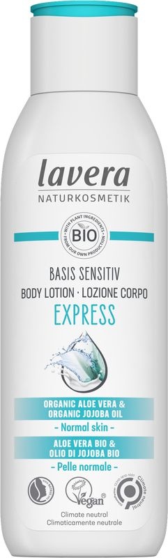 Lavera Basis Sensitiv Bodylotion Express Bio EN-IT (250 Ml)