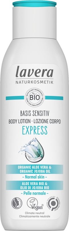 Lavera Lavera Basis Sensitiv Bodylotion Express Bio EN-IT (250 ml)