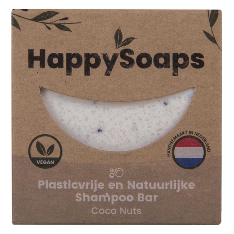 Happysoaps Happysoaps Shampoo-Riegel Kokosnüsse (70 gr)