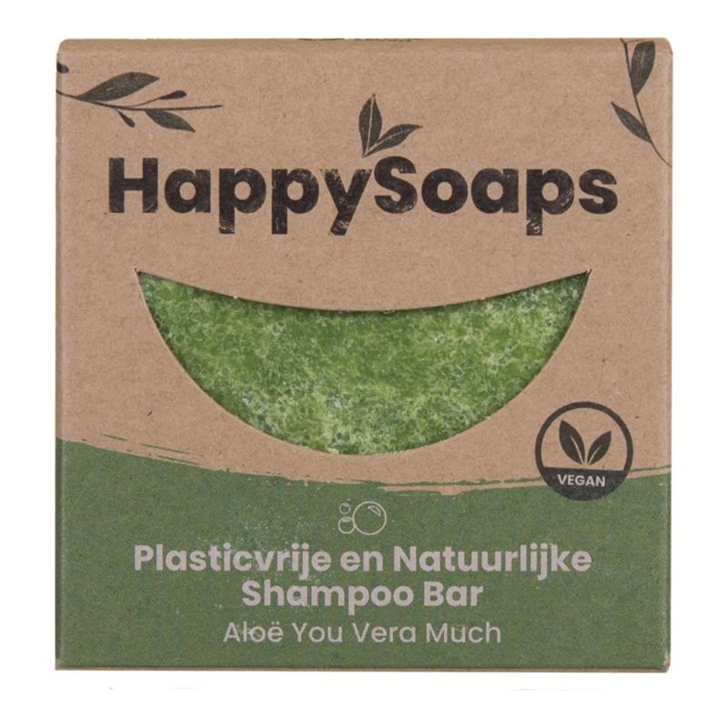 Happysoaps Happysoaps Shampoobar Aloe Vera viel (70 Gramm)
