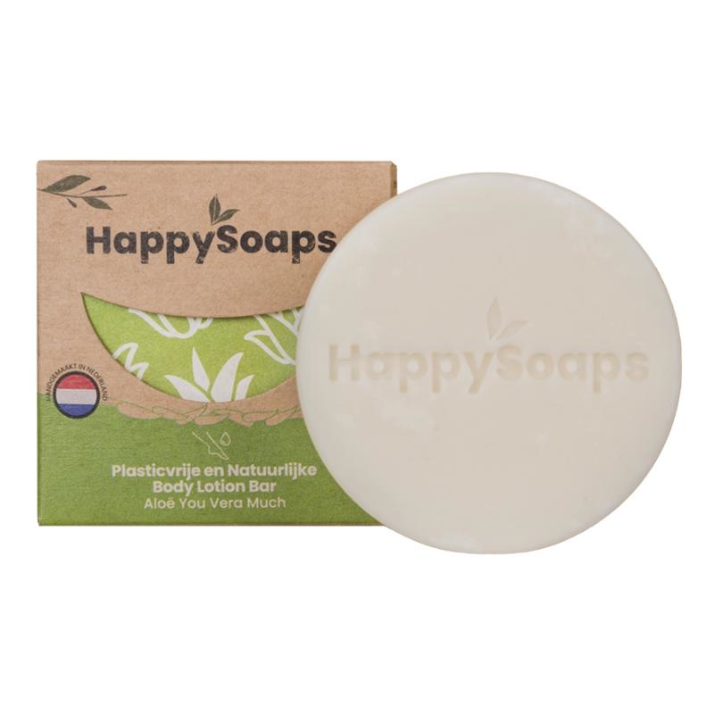 Happysoaps Happysoaps Körperlotion bar aloe you vera much (65 gr)