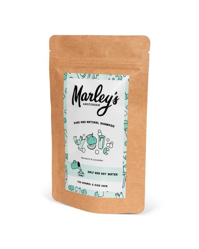 Marley's Ams Shampoo flockt normales Haar - Mandarine & Lavandin (50 gr)