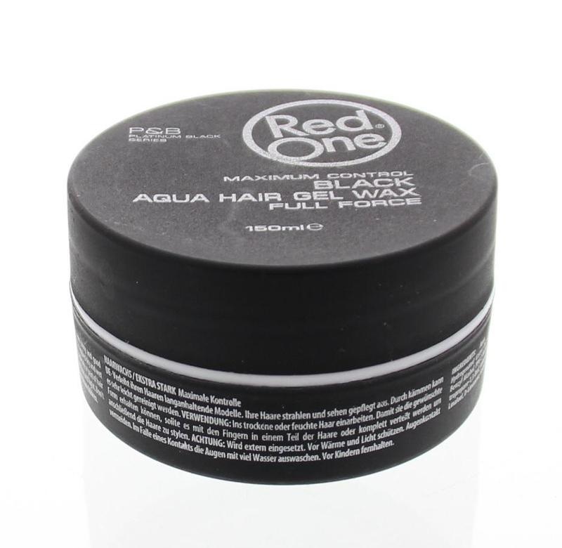 Red One Hair Wax Aqua Black (150 Ml)