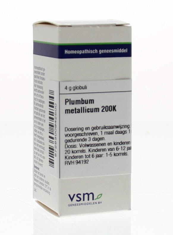 VSM VSM Blei metallicum 200K (4 gr)