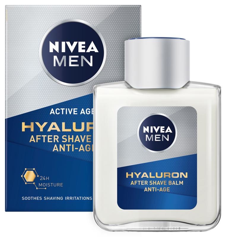 Nivea Herren Active Age Hyaluron Aftershave (100 Ml)