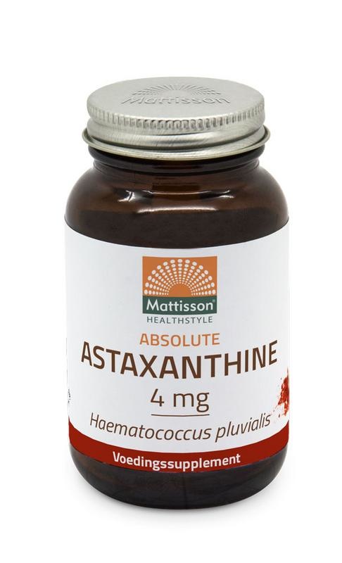 Mattisson Mattisson Absolutes Astaxanthin 4mg (60 Vegetarische Kapseln)