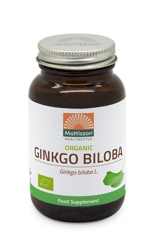 Mattisson Ginkgo biloba bio (60 VCaps)