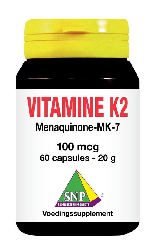 SNP Vitamin K2 Mena Q7 100 µg (60 Caps)
