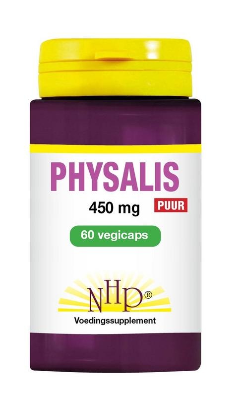 NHP NHP Physalis 500 mg pur (60 vegetarische Kapseln)