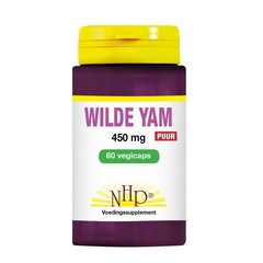 NHP Wilde Yamswurzel 450 mg pur (60 vegetarische Kapseln)