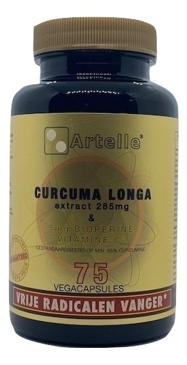 Artelle Artelle Curcuma longa Extrakt (75 vegetarische Kapseln)