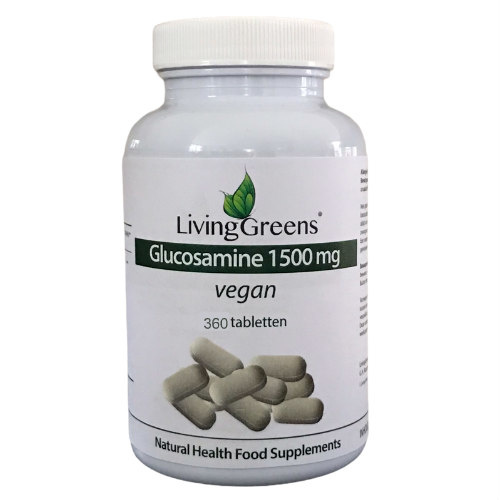 Livinggreens Glucosamin 1500 vegan (360 Tab)