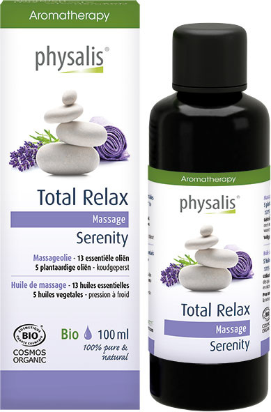 Physalis Massageöl Total Relax Bio (100 Ml)