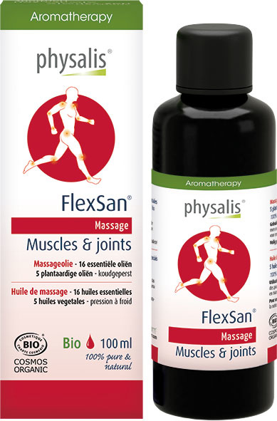 Physalis Physalis Massageöl Flexsan Bio (100 Ml)