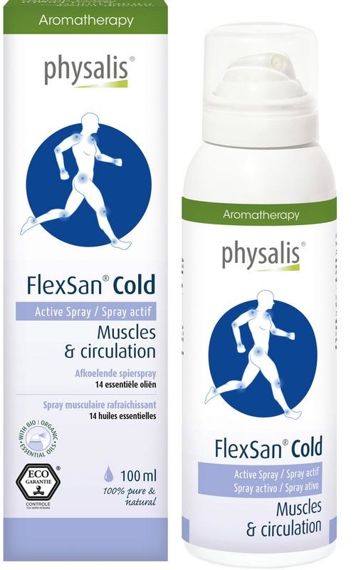 Physalis Aromaspray flexsan kalt bio (100 Ml)