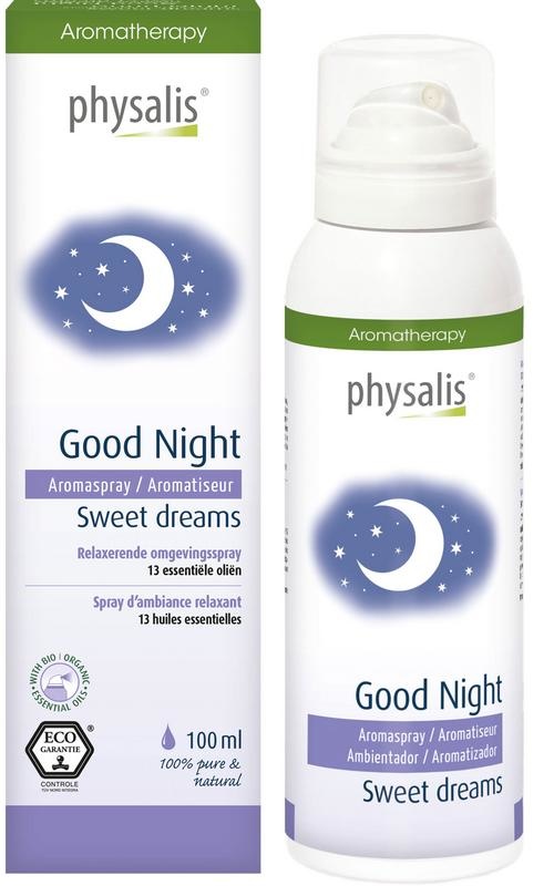 Physalis Physalis Aromaspray Gute Nacht Bio (100 Ml)