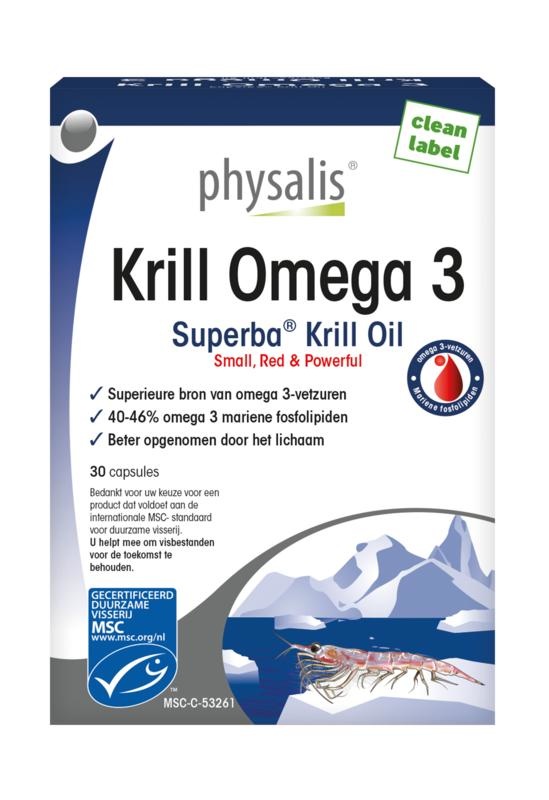 Physalis Physalis Krill Omega 3 (60 Caps)