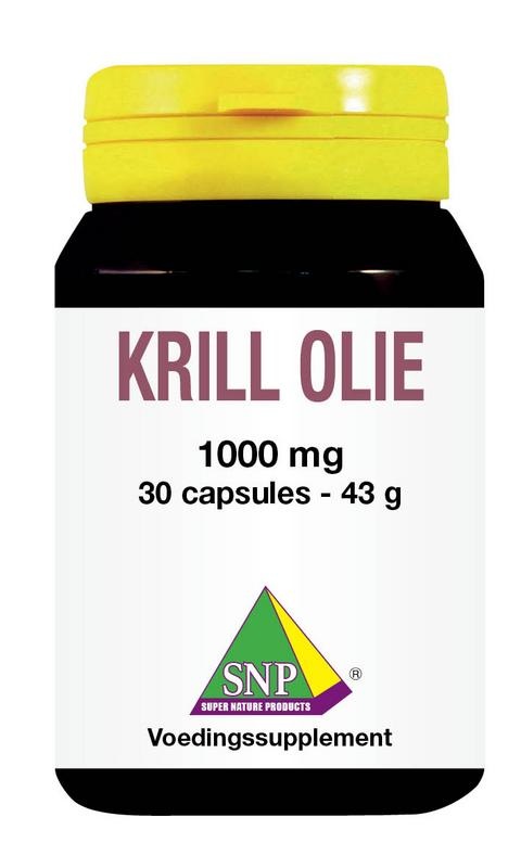 SNP Krillöl 1000 mg einmal täglich (30 Caps)