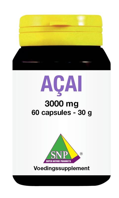 SNP SNP Acai 3000 mg (60 Caps)