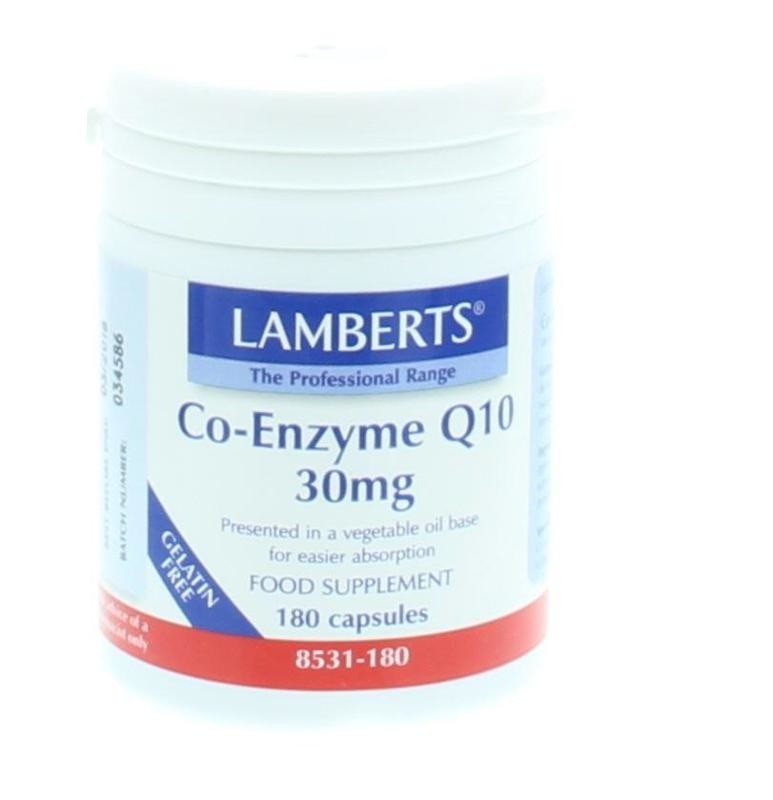 Lamberts Lamberts Coenzym Q10 30 mg (180 VCaps)