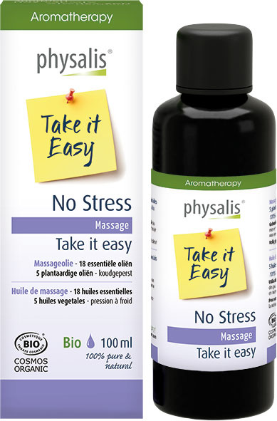 Physalis Physalis Massageöl No Stress Bio (100 ml)