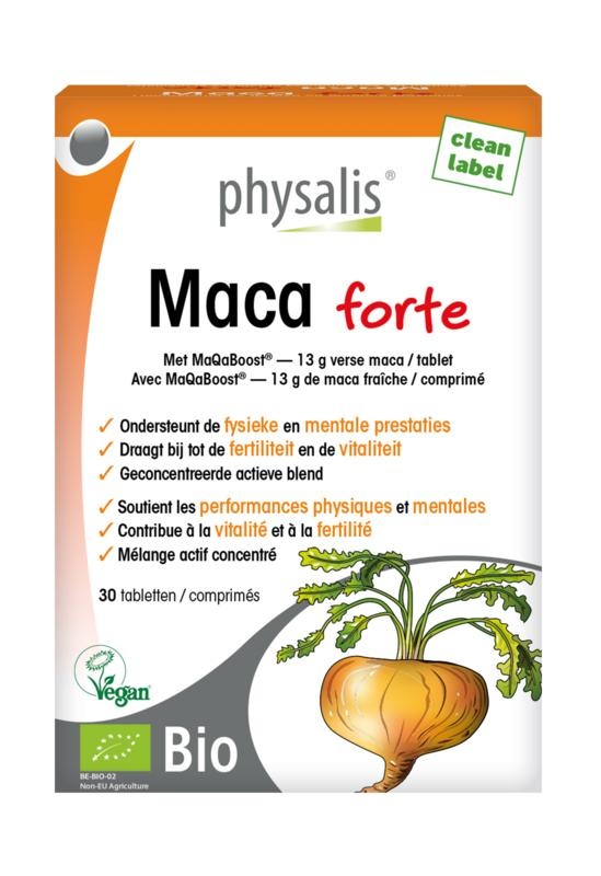 Physalis Physalis Maca forte bio (30 Tab)