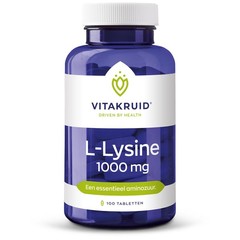 Vitakruid L-Lysin 1000 mg (100 Tabletten)