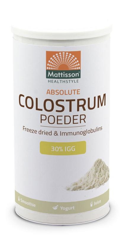 Mattisson Kolostrumpulver Absolue (220 gr)