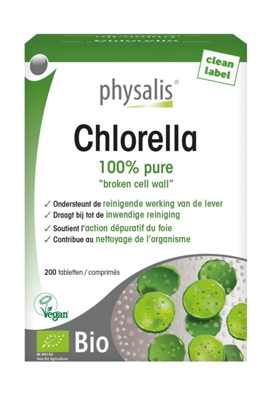 Physalis Physalis Chlorella bio (200 Tabletten)