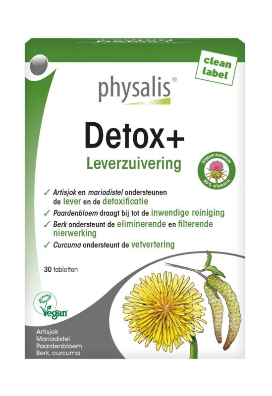 Physalis Physalis Detox+ (30 Tabletten)