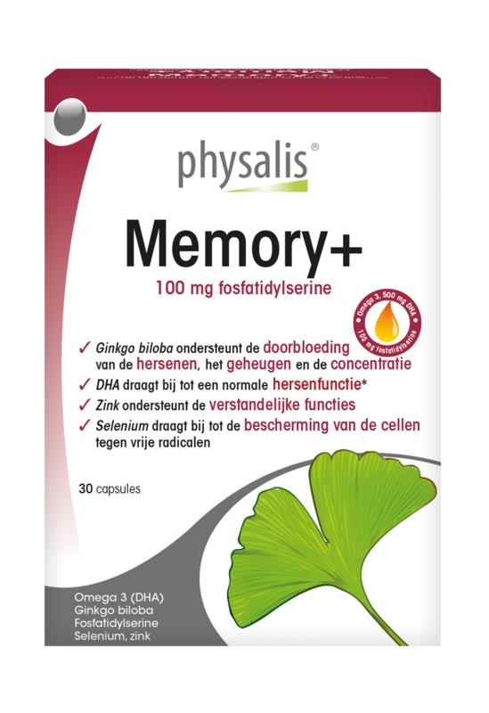 Physalis Memory+ (30 Soft Caps)