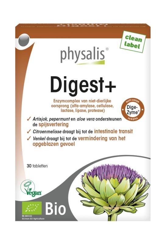 Physalis Physalis Digest+ organisch (30 Tab)