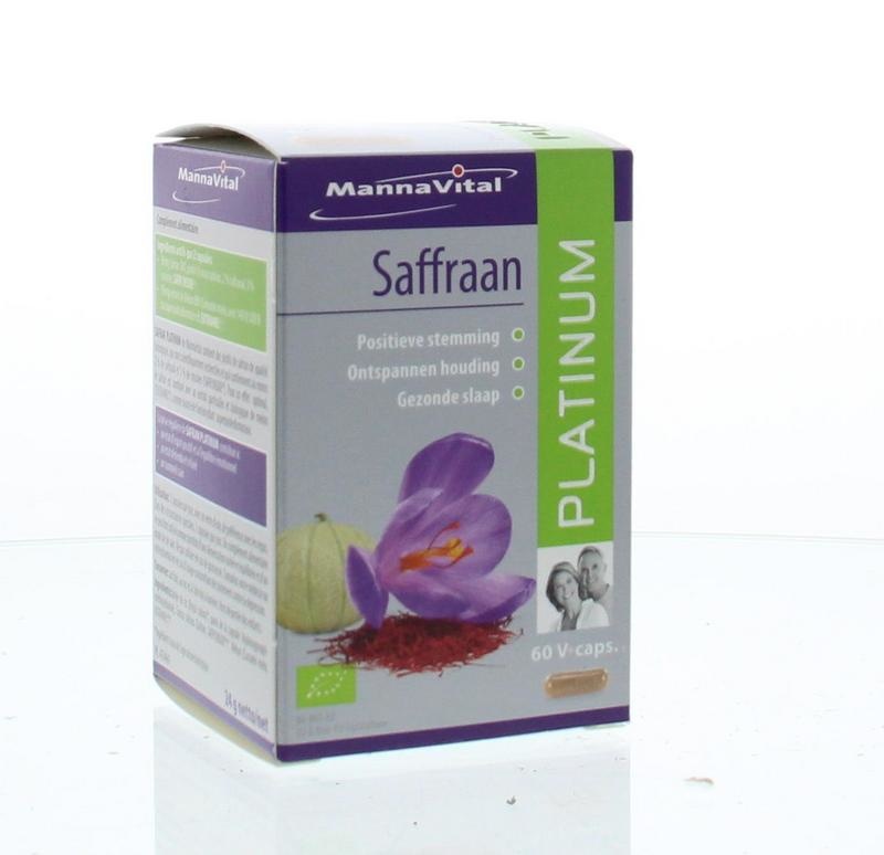 Mannavital Mannavital Safran Platin (60 Vegetarische Kapseln)