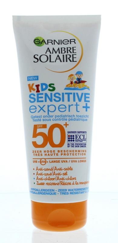 Garnier Ambre Solaire Kids Lotion für feuchte Haut SPF50+ (150 Ml)