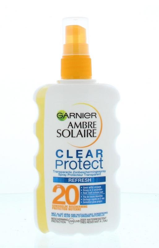 Garnier Ambre Solaire Spray Clear Protect 20 (200 Milliliter)