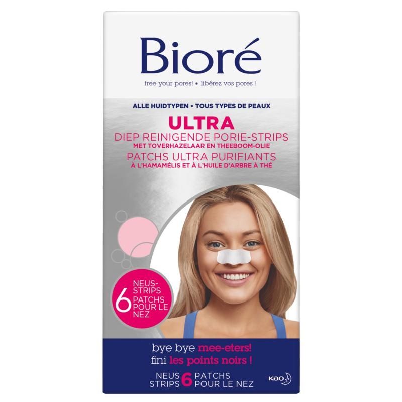 Biore Ultra-Tiefenreinigungsstreifen (6 Stück)