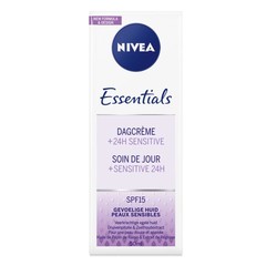 Nivea Essentials Tagescreme Sensitiv SPF15 (50 Ml)