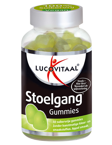 Lucovitaal Lucovitaal Stuhlgang (50 Gummibonbons)