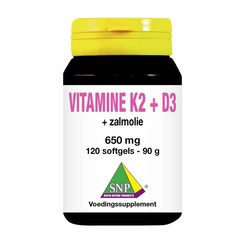 SNP Vitamin K2 D3 Lachsöl (120 Kapseln)