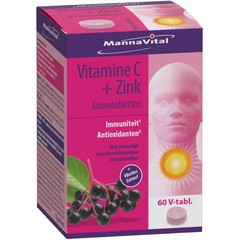 Mannavital Vitamin C plus Zink (60 Tabletten)